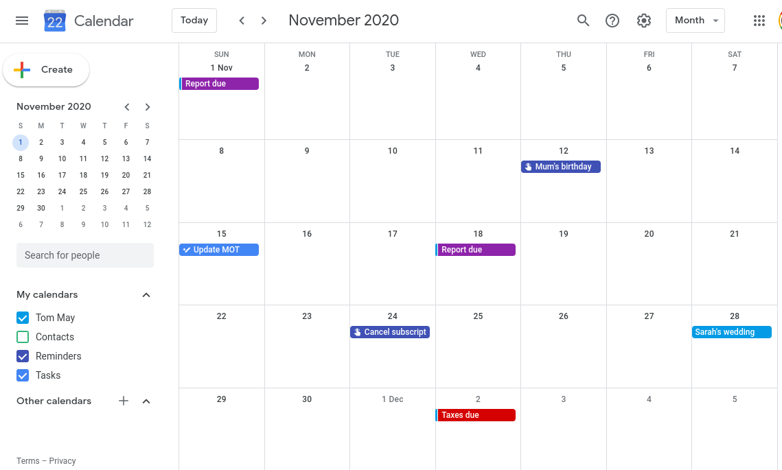 calendar apps for mac and android